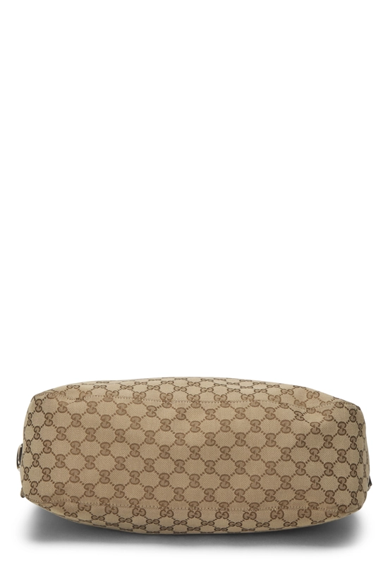 Original GG Canvas Icon Bit Zip Tote Large, , large image number 4