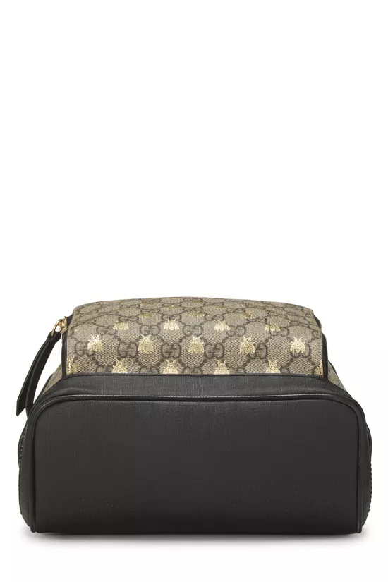 Original GG Supreme Canvas Bee Backpack Small, , large image number 4