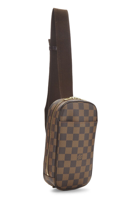 Louis Vuitton Vintage Brown Damier Ebene e 22 Crossbody
