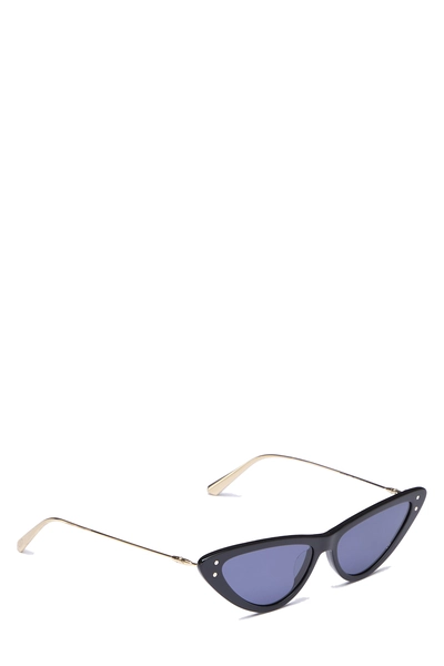 Black Acetate Miss Dior B4U Sunglasses, , large