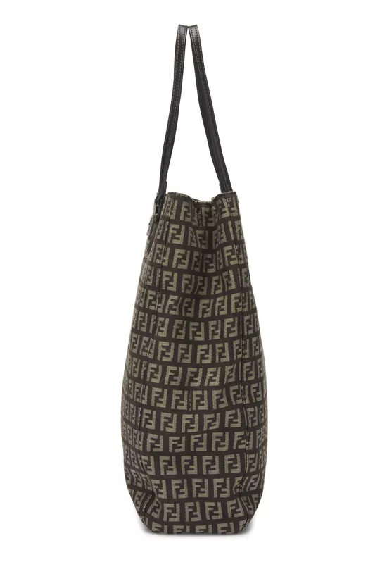 Brown Zucchino Canvas Vertical Tote, , large image number 2