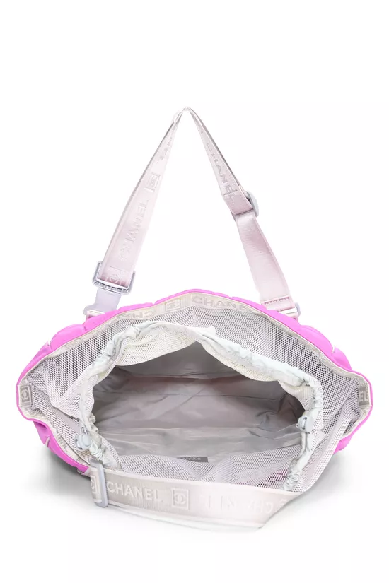 Pink Nylon Sportline Chocolate Bar Tote, , large image number 5