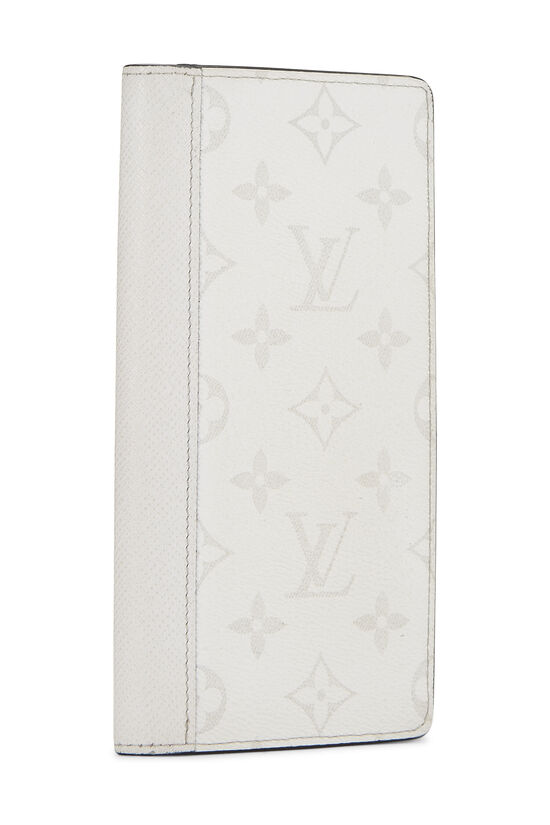 White Monogram Taigarama Brazza Wallet, , large image number 2