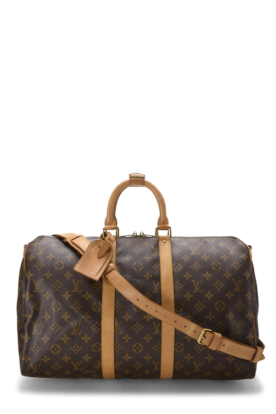 Monogram Canvas Keepall Bandouliere 45, , large image number 0