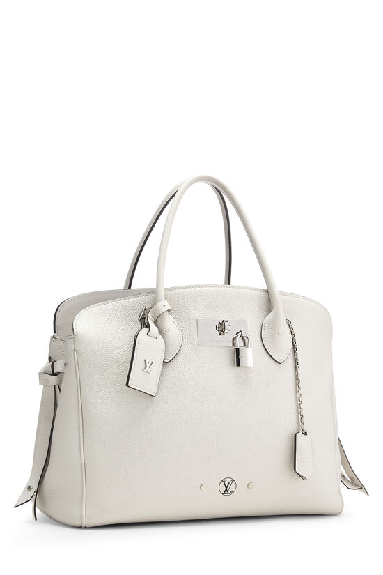 Louis Vuitton Milla MM M55024 Women's Handbag,Shoulder Bag White