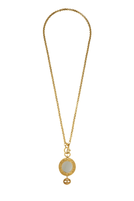 Gold Mirror Necklace, , large image number 0