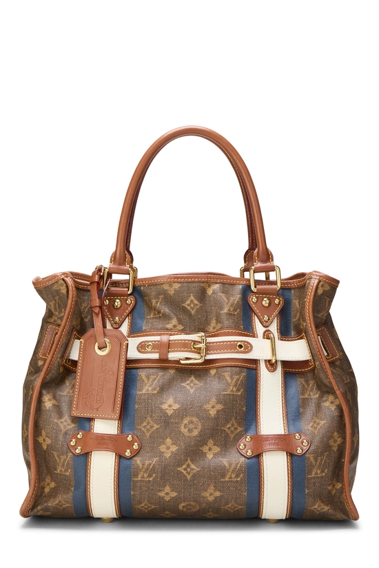 Monogram Rayures Tisse Sac GM, , large image number 0