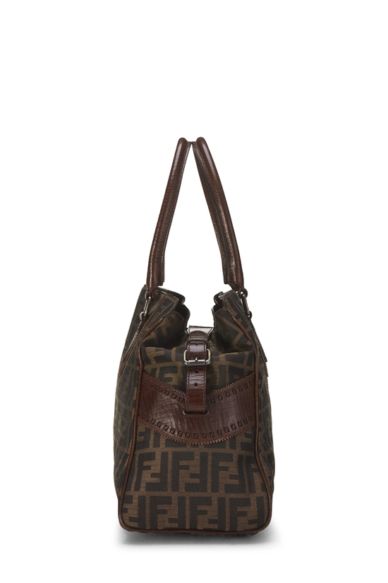 Brown Zucca Canvas Bag Du Jour Medium, , large image number 2