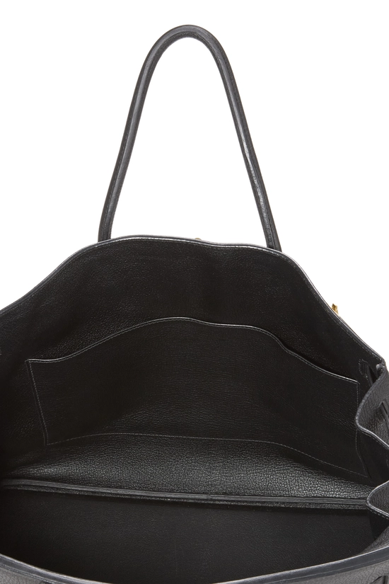 Black Togo Birkin 40, , large image number 6