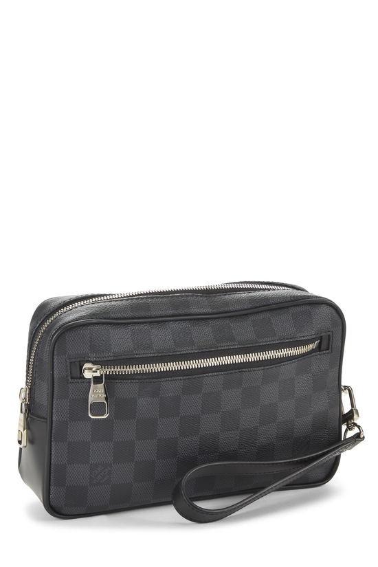 Black Damier Graphite Kasai Clutch, , large image number 1