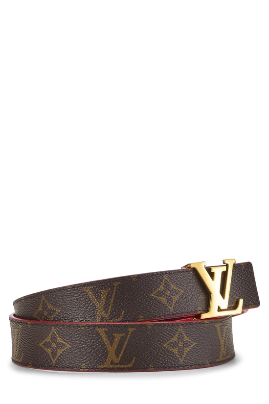 Monogram Canvas LV Initiales Reversible Ceinture 80, , large image number 0