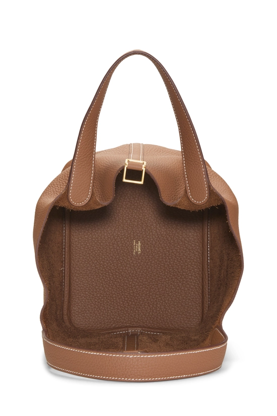 Gold Clemence Picotin Lock 22, , large image number 5