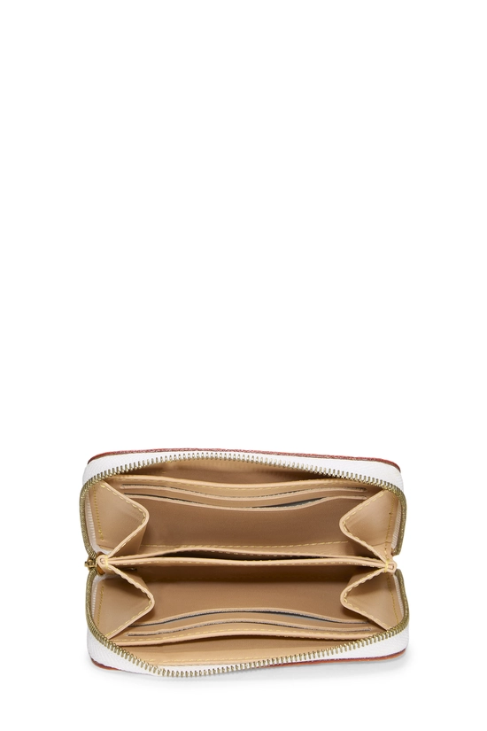 Takashi Murakami x Louis Vuitton White Monogram Multicolore Zippy Coin Purse, , large image number 3