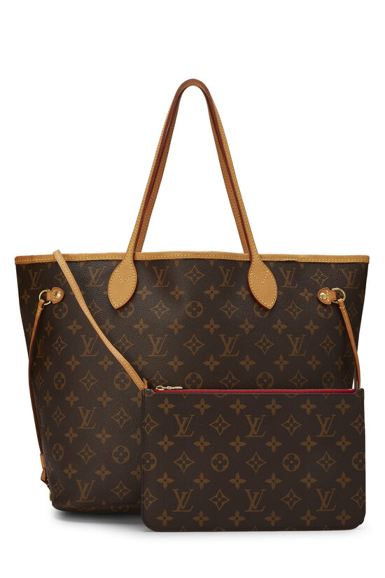 Red Monogram Canvas Neo Neverfull MM, , large image number 3