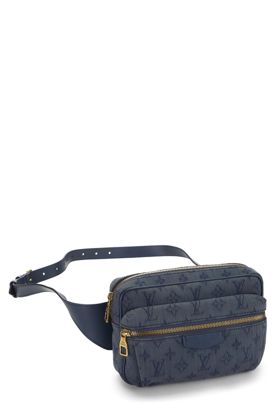 Blue Monogram Denim Outdoor Bumbag, , large image number 1