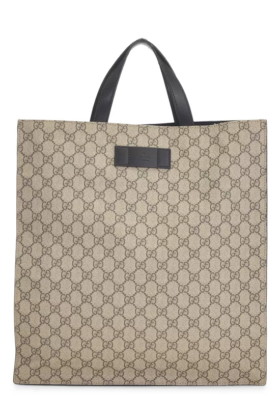 Original GG Supreme Canvas Web Vertical Tote, , large image number 0