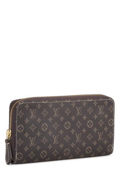 Brown Monogram Mini Lin Zippy Wallet, , large