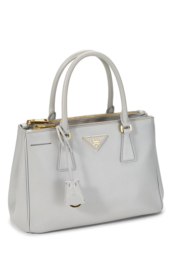 Grey Saffiano Executive Tote Small, , large image number 1