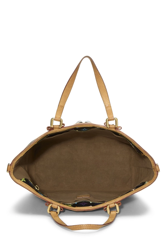 Takashi Murakami x Louis Vuitton Black Monogram Multicolore Sharleen GM, , large image number 5