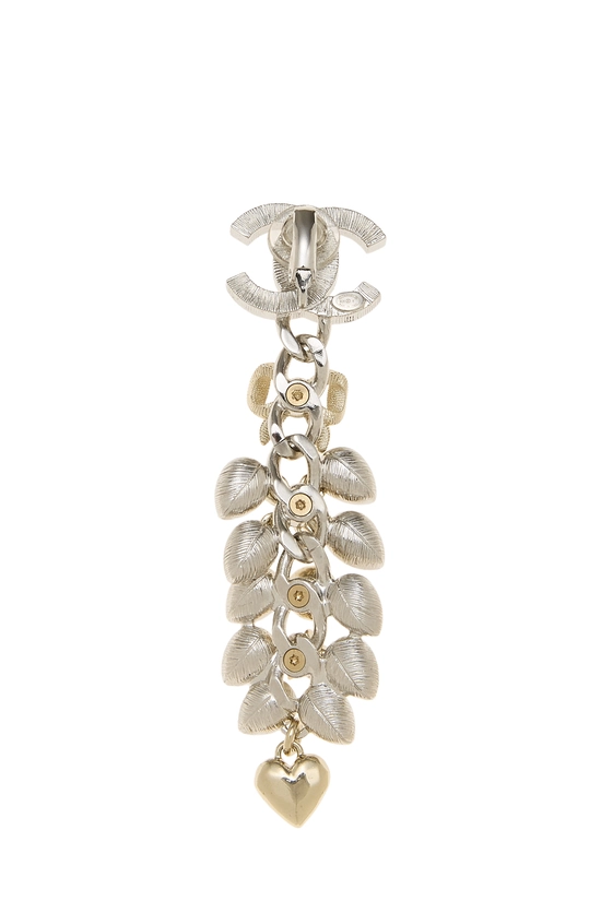 Silver Crystal Dangle Earrings, , large image number 1