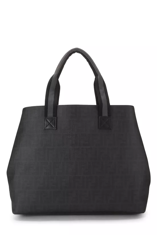 Black Zucca Coated Canvas Tote Large, , large image number 0