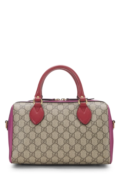 Gucci Multicolor Original GG Supreme Canvas Boston Handbag
