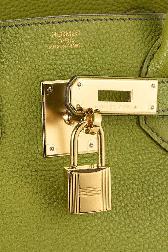 Anis Green Togo Birkin 30, , large image number 8