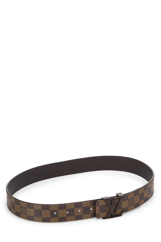 Damier Ebene Ceinture Initiales 85, , large image number 1