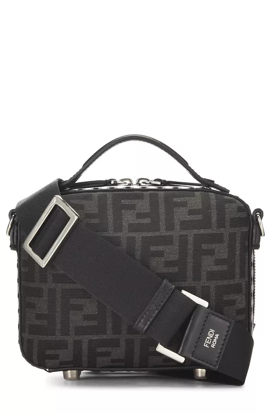 Black Zucca Canvas Suitcase Mini, , large image number 3