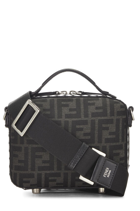Black Zucca Canvas Suitcase Mini, , large image number 3