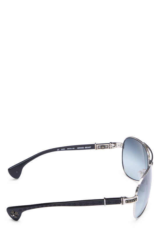 Black Metal Grand Beast Sunglasses, , large image number 2