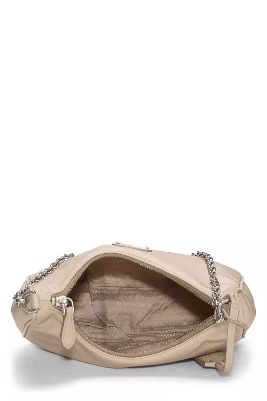 Beige Tessuto Re-Edition 2005 Hobo Mini, , large image number 5