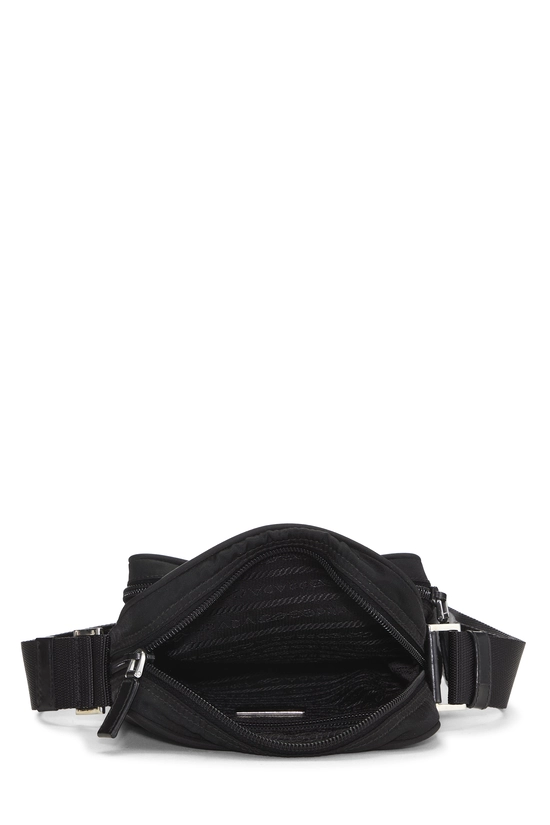 Black Nylon Messenger Bag Small, , large image number 5