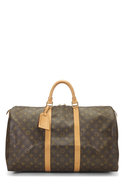 Louis Vuitton Monogram Canvas Keepall 50