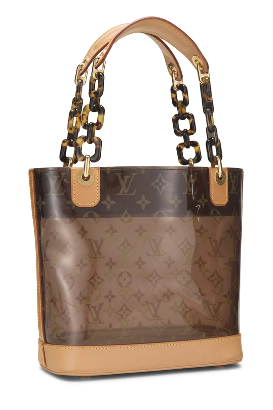 Brown Monogram Ambre Vinyl Cabas PM, , large image number 1