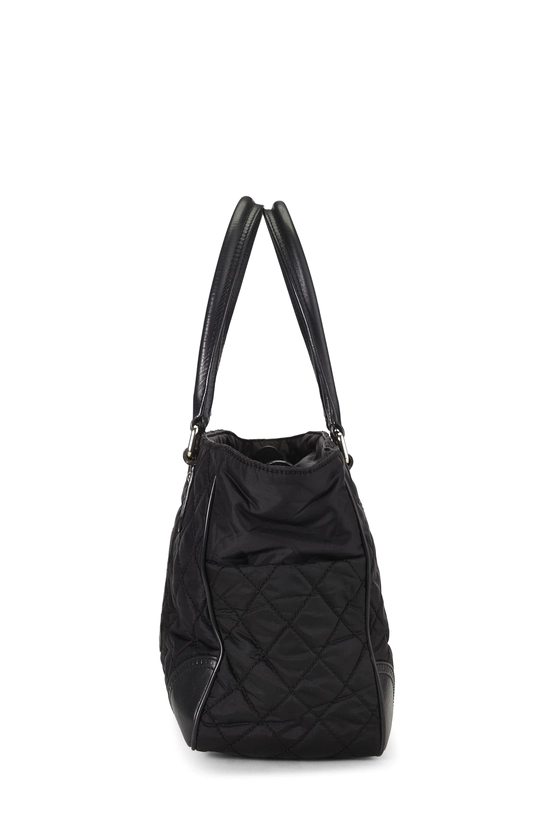 Black Nylon Paris-New York Tote, , large image number 2