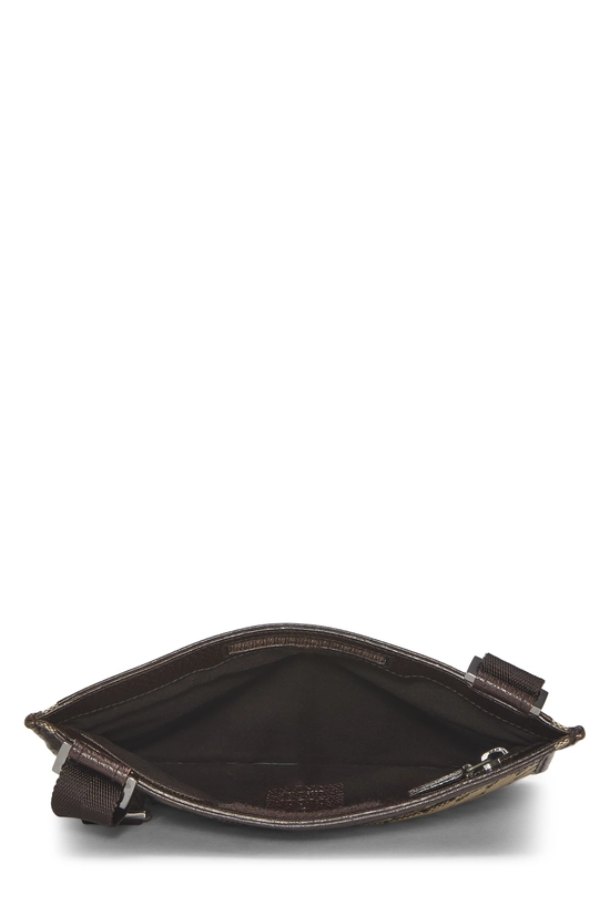 Brown Original GG Canvas Pocket Flat Messenger, , large image number 5
