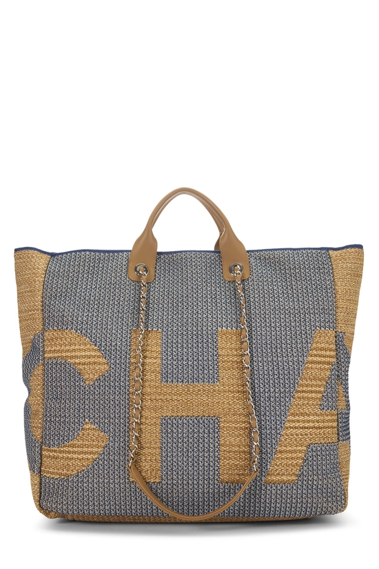 Multicolor Raffia Deauville NM XL, , large image number 0