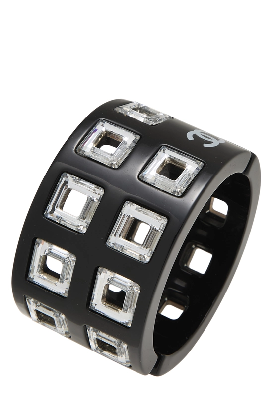Black Crystal Cuff, , large image number 0