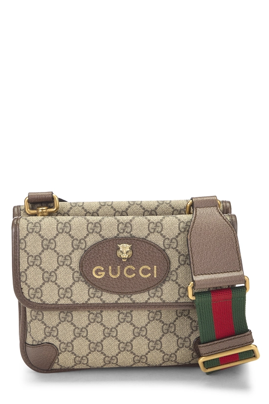 Brown GG Supreme Canvas Neo Vintage Messenger Small, , large image number 0