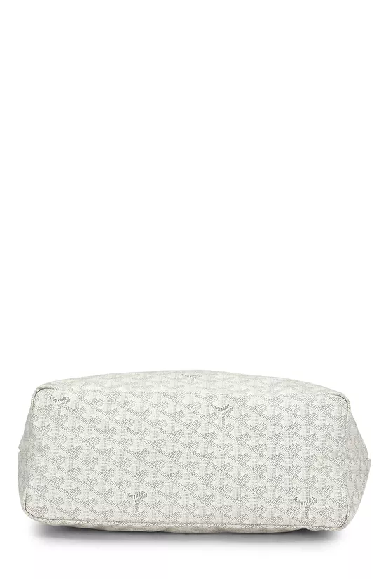 White Goyardine Canvas Saint-Louis PM, , large image number 4