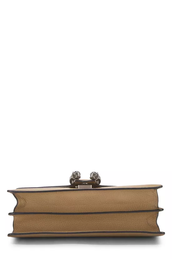 Beige Leather Dionysus Shoulder Bag Small, , large image number 4