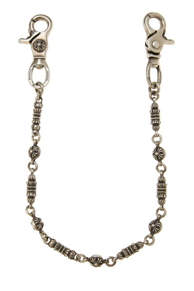 Sterling Silver Plus Ball and Barrel Wallet Chain, , large