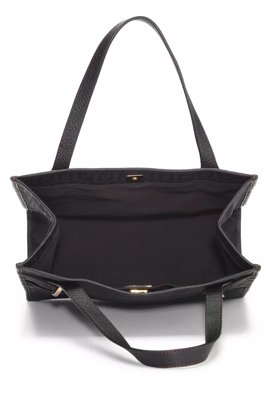 Black Zucchino Canvas Tote Small, , large image number 5