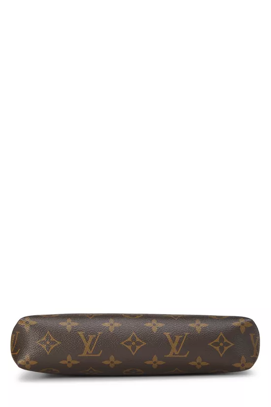 Red Monogram Canvas Pallas Clutch, , large image number 4