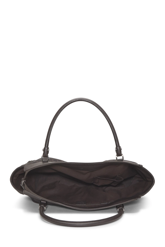 Brown GG Canvas D-Ring Abbey Zip Tote, , large image number 5