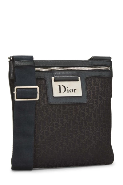 Black Trotter Canvas Street Chic Crossbody, , large