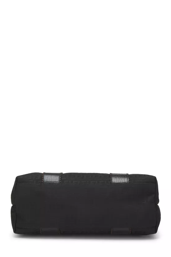 Black Zucchino Canvas Zip Tote Medium, , large image number 4