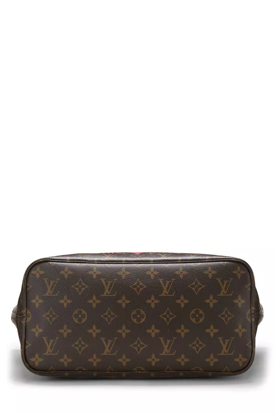 Pink Monogram V Neverfull MM, , large image number 4