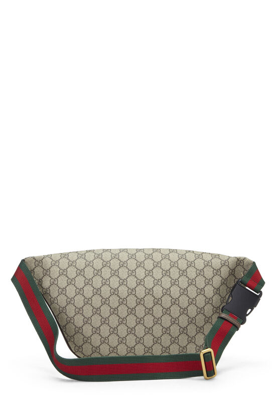 Gucci Black GG Supreme Coated Canvas and Leather Night Courrier